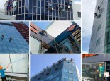 Dịch vụ lau kính tòa nhà Quận 2 Uy Tín