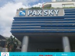 Vệ sinh kính mặt ngoài toà nhà Pasky