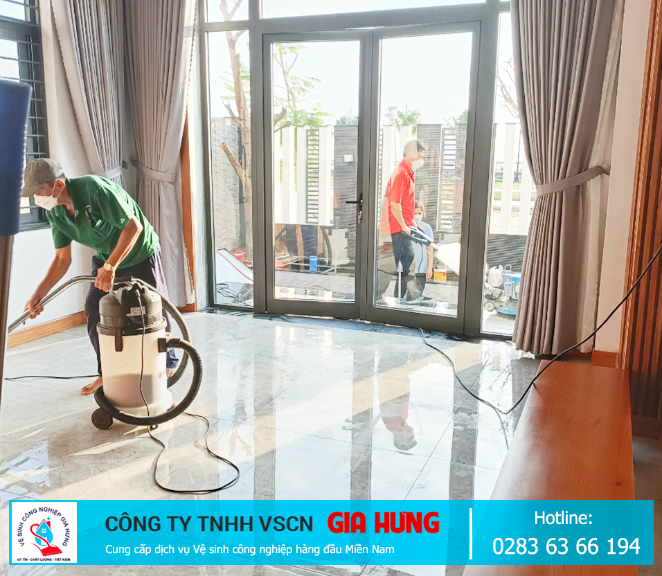 Dịch vụ vệ sinh sau xây dựng