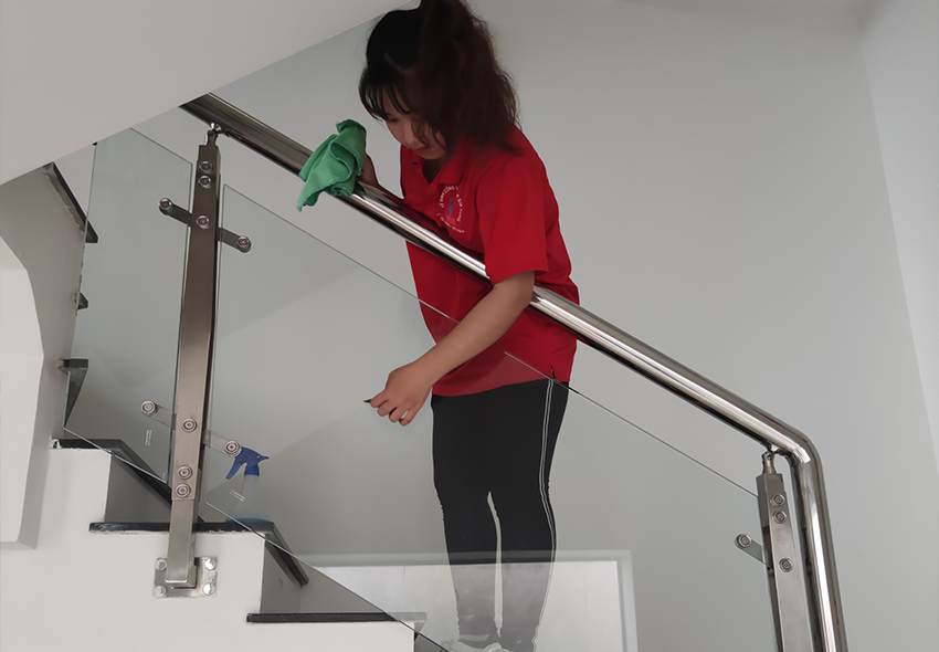 Vệ sinh Cầu thang nhà Xưởng tại Tây Ninh
