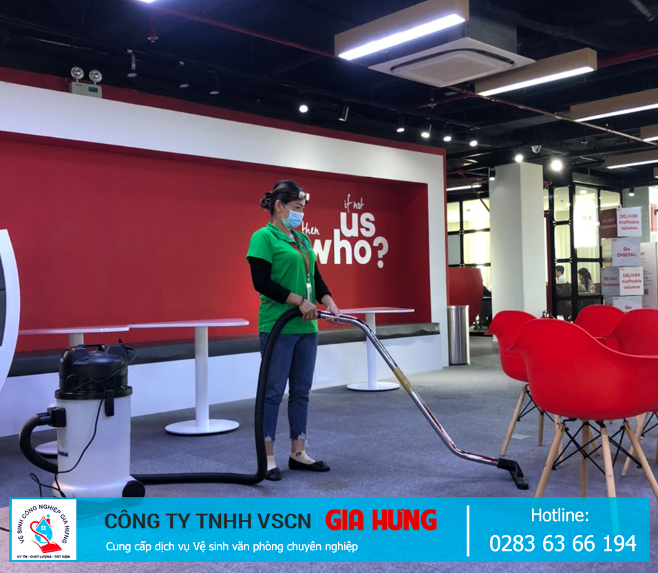 Giặt thảm văn phòng công ty