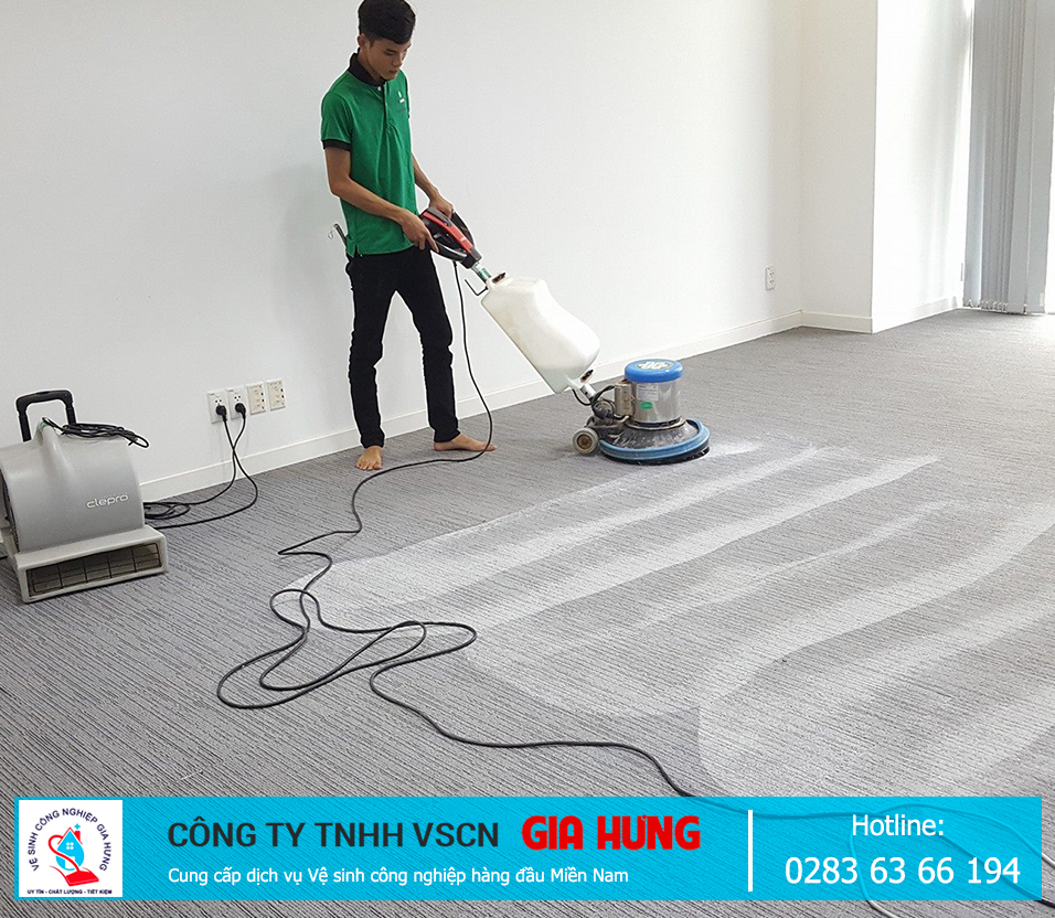 Dịch vụ giặt thảm văn phòng