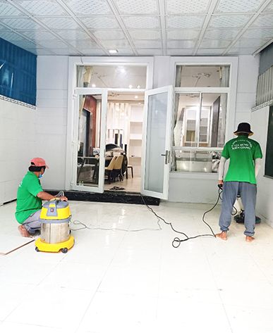 Tổng vệ sinh nhà mới xây