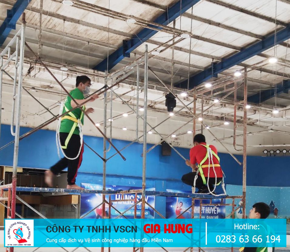 Tổng vệ sinh nhà xưởng