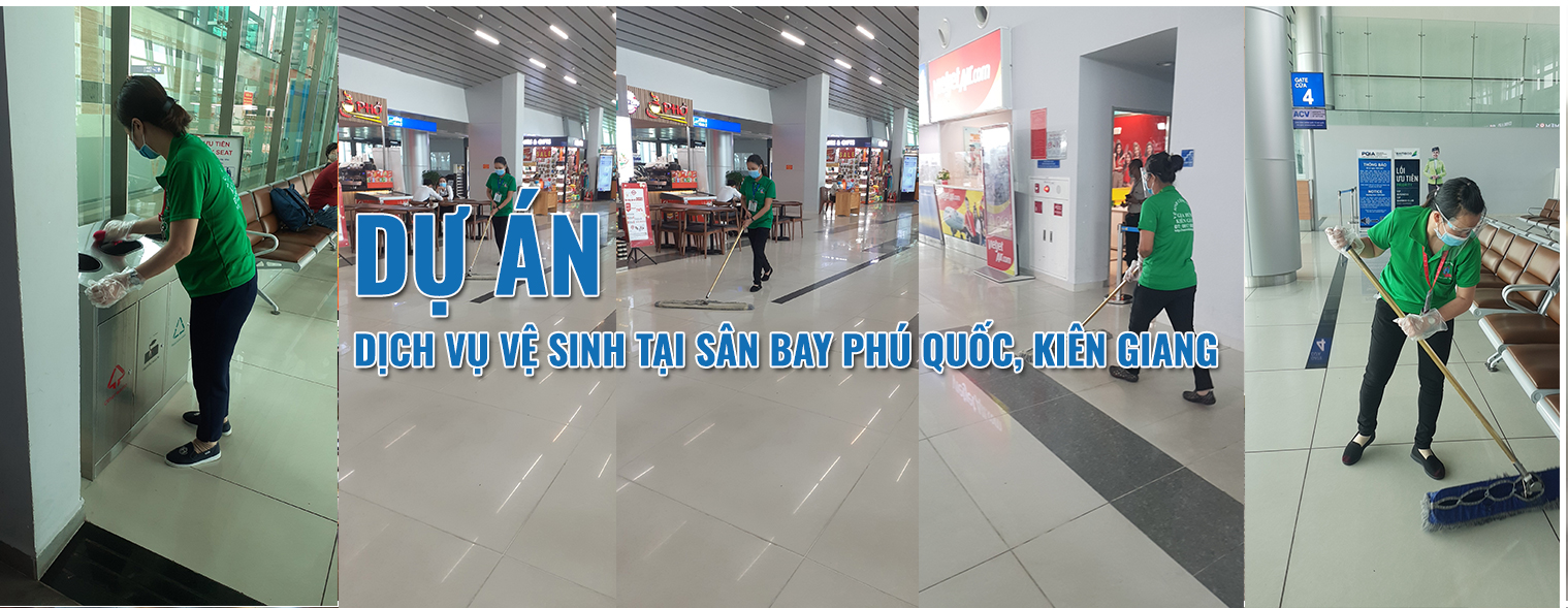 Dự án vệ sinh Sân Bay Phú Quốc