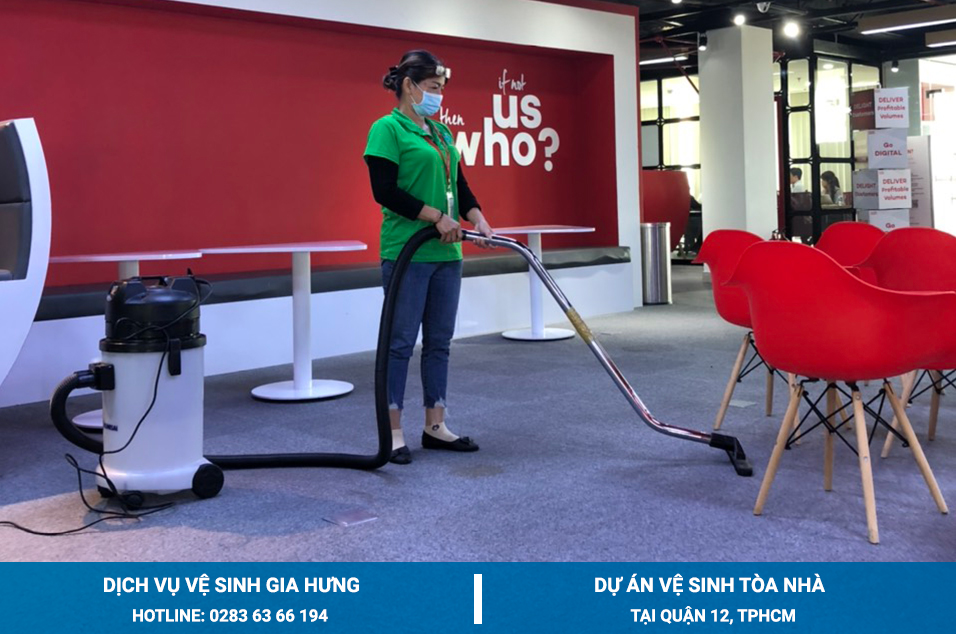 Hình ảnh vệ sinh Thảm văn phòng